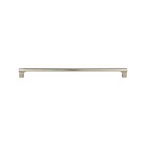 Atlas Homewares [A657-BRN] Die Cast Zinc Cabinet Pull Handle - Whittier Series - Standard Size - Brushed Nickel Finish - 12" C/C - 12 1/2" L