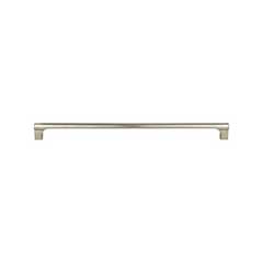 Atlas Homewares [A657-BRN] Die Cast Zinc Cabinet Pull Handle - Whittier Series - Standard Size - Brushed Nickel Finish - 12" C/C -  12 1/2" L