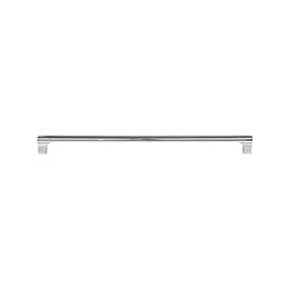 Atlas Homewares [A657-CH] Die Cast Zinc Cabinet Pull Handle - Whittier Series - Standard Size - Polished Chrome Finish - 12" C/C - 12 1/2" L