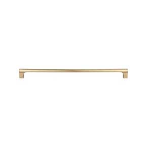 Atlas Homewares [A657-WB] Die Cast Zinc Cabinet Pull Handle - Whittier Series - Standard Size - Warm Brass Finish - 12" C/C - 12 1/2" L