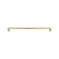 Atlas Homewares [A657-WB] Die Cast Zinc Cabinet Pull Handle - Whittier Series - Standard Size - Warm Brass Finish - 12&quot; C/C -  12 1/2&quot; L