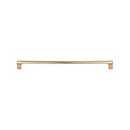 Atlas Homewares [A657-WB] Die Cast Zinc Cabinet Pull Handle - Whittier Series - Standard Size - Warm Brass Finish - 12" C/C -  12 1/2" L