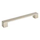 Atlas Homewares [A825-BN] Die Cast Zinc Cabinet Pull Handle - Wide Square Series - Oversized - Brushed Nickel Finish - 7 9/16" C/C - 8 7/8" L