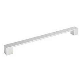 Atlas Homewares [A920-CH] Die Cast Zinc Cabinet Pull Handle - Wide Square Series - Oversized - Polished Chrome Finish - 11 5/16" C/C - 12 11/16" L