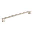 Atlas Homewares [A920-BN] Die Cast Zinc Cabinet Pull Handle - Wide Square Series - Oversized - Brushed Nickel Finish - 11 5/16" C/C - 12 11/16" L