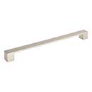 Atlas Homewares [A920-BN] Die Cast Zinc Cabinet Pull Handle - Wide Square Series - Oversized - Brushed Nickel Finish - 11 5/16&quot; C/C - 12 11/16&quot; L