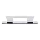 Atlas Homewares [A6002-CH] Die Cast Zinc Cabinet Pull Handle - Zander Series - Standard Size - Polished Chrome Finish - 3 3/4&quot; C/C - 4 3/4&quot; L