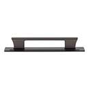Atlas Homewares [A6003-SL] Die Cast Zinc Cabinet Pull Handle - Zander Series - Oversized - Slate Finish - 5 1/16&quot; C/C - 6&quot; L
