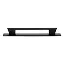 Atlas Homewares [A6004-BL] Die Cast Zinc Cabinet Pull Handle - Zander Series - Oversized - Matte Black Finish - 6 5/16&quot; C/C - 7 1/4&quot; L