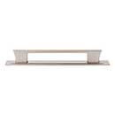 Atlas Homewares [A6004-BRN] Die Cast Zinc Cabinet Pull Handle - Zander Series - Oversized - Brushed Nickel Finish - 6 5/16&quot; C/C - 7 1/4&quot; L