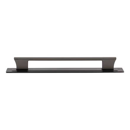 Atlas Homewares [A6005-SL] Die Cast Zinc Cabinet Pull Handle - Zander Series - Oversized - Slate Finish - 7 9/16" C/C - 8 1/2" L