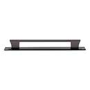 Atlas Homewares [A6005-SL] Die Cast Zinc Cabinet Pull Handle - Zander Series - Oversized - Slate Finish - 7 9/16&quot; C/C - 8 1/2&quot; L