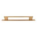 Atlas Homewares [A6005-WB] Die Cast Zinc Cabinet Pull Handle - Zander Series - Oversized - Warm Brass Finish - 7 9/16&quot; C/C - 8 1/2&quot; L