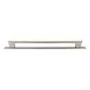 Atlas Homewares [A6007-BRN] Die Cast Zinc Cabinet Pull Handle - Zander Series - Oversized - Brushed Nickel Finish - 12&quot; C/C - 13&quot; L