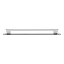 Atlas Homewares [A6007-CH] Die Cast Zinc Cabinet Pull Handle - Zander Series - Oversized - Polished Chrome Finish - 12&quot; C/C - 13&quot; L