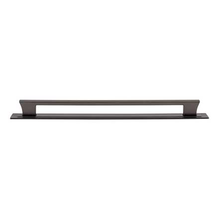 Atlas Homewares [A6007-SL] Die Cast Zinc Cabinet Pull Handle - Zander Series - Oversized - Slate Finish - 12" C/C - 13" L