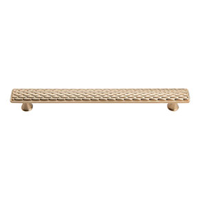 Atlas Homewares [239-CM] Die Cast Zinc Cabinet Pull Handle - Mandalay Series - Oversized - Champagne Finish - 160mm C/C - 7 7/16" L
