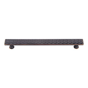 Atlas Homewares [239-VB] Die Cast Zinc Cabinet Pull Handle - Mandalay Series - Oversized - Venetian Bronze Finish - 160mm C/C - 7 7/16" L