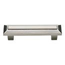 Atlas Homewares [241-BRN] Die Cast Zinc Cabinet Pull Handle - Trocadero Series - Standard Size - Brushed Nickel Finish - 3" C/C - 4" L