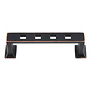 Atlas Homewares [250-VB] Die Cast Zinc Cabinet Pull Handle - Modern Craftsman Series - Standard Size - Venetian Bronze Finish - 3&quot; C/C - 3 1/4&quot; L
