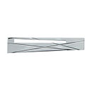 Atlas Homewares [253L-CH] Die Cast Zinc Cabinet Pull Handle - Modernist Series - Standard Size - Left Mount - Polished Chrome Finish - 3" C/C - 5" L