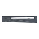 Atlas Homewares [253R-BL] Die Cast Zinc Cabinet Pull Handle - Modernist Series - Standard Size - Right Mount - Matte Black Finish - 3" C/C - 5" L