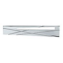 Atlas Homewares [253R-CH] Die Cast Zinc Cabinet Pull Handle - Modernist Series - Standard Size - Right Mount - Polished Chrome Finish - 3&quot; C/C - 5&quot; L