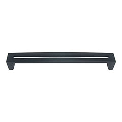 Atlas Homewares [256-BL] Die Cast Zinc Cabinet Pull Handle - Centinel Series - Oversized - Matte Black Finish - 192mm C/C - 8&quot; L