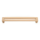 Atlas Homewares [256-CM] Die Cast Zinc Cabinet Pull Handle - Centinel Series - Oversized - Champagne Finish - 192mm C/C - 8" L