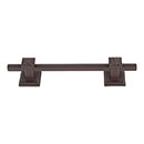 Atlas Homewares [259-O] Die Cast Zinc Cabinet Pull Handle - American Arts & Crafts Series - Standard Size - Aged Bronze Finish - 4" C/C - 6" L