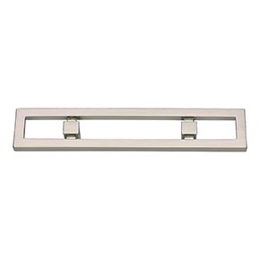 Atlas Homewares [262-BRN] Die Cast Zinc Cabinet Pull Handle - Nobu Series - Standard Size - Brushed Nickel Finish - 3" C/C - 5 7/8" L