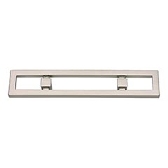 Atlas Homewares [262-BRN] Die Cast Zinc Cabinet Pull Handle - Nobu Series - Standard Size - Brushed Nickel Finish - 3&quot; C/C - 5 7/8&quot; L