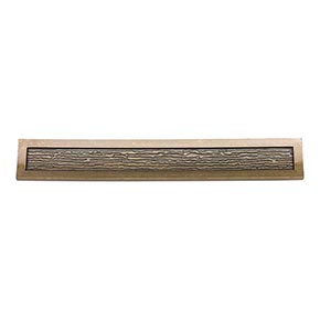 Atlas Homewares [269-BB] Die Cast Zinc Cabinet Pull Handle - Primitive Series - Oversized - Burnished Bronze Finish - 128mm C/C - 7 3/4" L