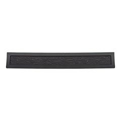 Atlas Homewares [269-BL] Die Cast Zinc Cabinet Pull Handle - Primitive Series - Oversized - Matte Black Finish - 128mm C/C - 7 3/4&quot; L