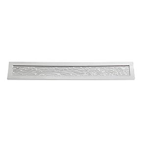 Atlas Homewares [269-CH] Die Cast Zinc Cabinet Pull Handle - Primitive Series - Oversized - Polished Chrome Finish - 128mm C/C - 7 3/4" L