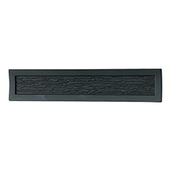 Atlas Homewares [271-BL] Die Cast Zinc Cabinet Pull Handle - Primitive Series - Standard Size - Matte Black Finish - 3&quot; C/C - 5 11/16&quot; L