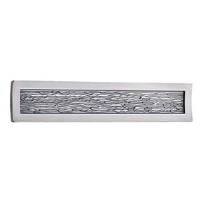 Atlas Homewares [271-BRN] Die Cast Zinc Cabinet Pull Handle - Primitive Series - Standard Size - Brushed Nickel Finish - 3" C/C - 5 11/16" L