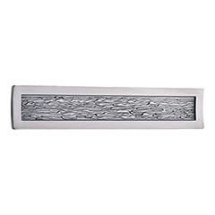 Atlas Homewares [271-BRN] Die Cast Zinc Cabinet Pull Handle - Primitive Series - Standard Size - Brushed Nickel Finish - 3" C/C - 5 11/16" L