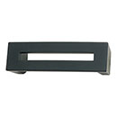 Atlas Homewares [275-BL] Die Cast Zinc Cabinet Pull Handle - Centinel Series - Standard Size - Matte Black Finish - 3" C/C - 3 7/16" L