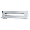 Atlas Homewares [275-CH] Die Cast Zinc Cabinet Pull Handle - Centinel Series - Standard Size - Polished Chrome Finish - 3&quot; C/C - 3 7/16&quot; L