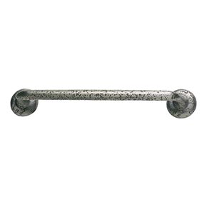 Atlas Homewares [276-P] Die Cast Zinc Cabinet Pull Handle - Olde World Series - Oversized - Pewter Finish - 128mm C/C - 5 15/16" L