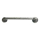 Atlas Homewares [276-P] Die Cast Zinc Cabinet Pull Handle - Olde World Series - Oversized - Pewter Finish - 128mm C/C - 5 15/16" L