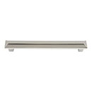 Atlas Homewares [284-PN] Die Cast Zinc Cabinet Pull Handle - Trocadero Series - Oversized - Polished Nickel Finish - 160mm C/C - 7 1/4" L