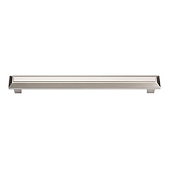 Atlas Homewares [285-BRN] Die Cast Zinc Cabinet Pull Handle - Trocadero Series - Oversized - Brushed Nickel Finish - 192mm C/C - 8&quot; L