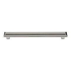 Atlas Homewares [285-PN] Die Cast Zinc Cabinet Pull Handle - Trocadero Series - Oversized - Polished Nickel Finish - 192mm C/C - 8" L