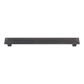 Atlas Homewares [285-VB] Die Cast Zinc Cabinet Pull Handle - Trocadero Series - Oversized - Venetian Bronze Finish - 192mm C/C - 8" L