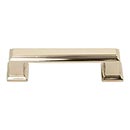 Atlas Homewares [291-FG] Die Cast Zinc Cabinet Pull Handle - Sutton Place Series - Standard Size - French Gold Finish - 3" C/C - 3 13/16" L