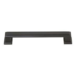 Atlas Homewares [292-MB] Die Cast Zinc Cabinet Pull Handle - Sutton Place Series - Oversized - Modern Bronze Finish - 128mm C/C - 5 7/8" L