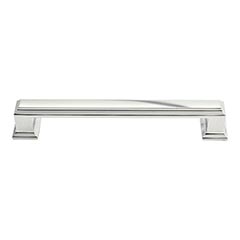 Atlas Homewares [292-PN] Die Cast Zinc Cabinet Pull Handle - Sutton Place Series - Oversized - Polished Nickel Finish - 128mm C/C - 5 7/8&quot; L