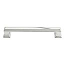 Atlas Homewares [292-PN] Die Cast Zinc Cabinet Pull Handle - Sutton Place Series - Oversized - Polished Nickel Finish - 128mm C/C - 5 7/8" L